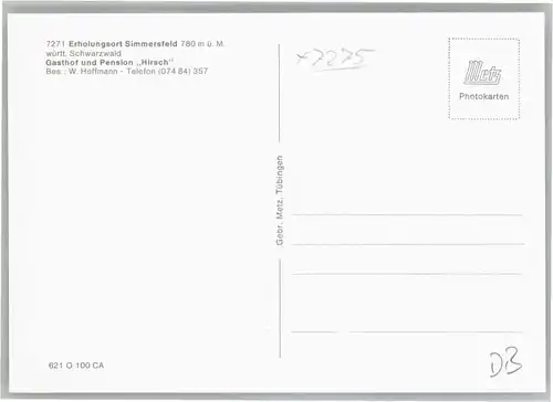 Simmersfeld Gasthof Pension Hirsch *