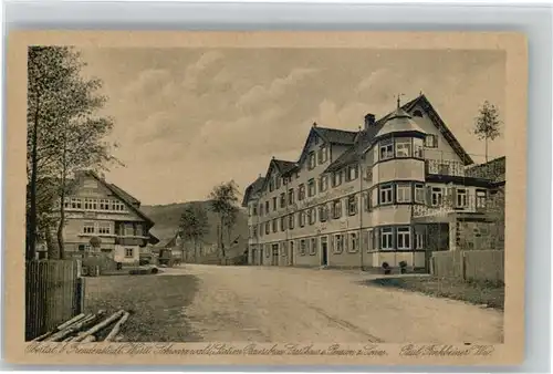 Obertal Baiersbronn Obertal Freudenstadt Gasthaus Pension zur Sonne * / Baiersbronn /Freudenstadt LKR