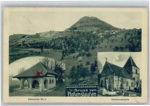 Hohenstaufen Schutzhuette Barbarossakapelle x
