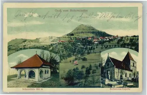 Hohenstaufen Hohenstaufen Schutzhuette Barbarossakapelle x / Goeppingen /Goeppingen LKR