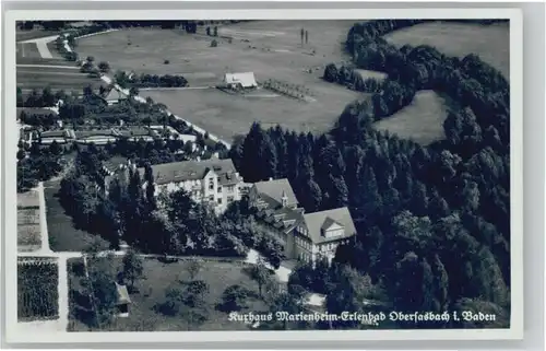 Obersasbach Kurhaus Marienheim Erlenbad Fliegeraufnahme *