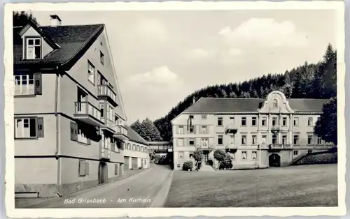 Bad Peterstal-Griesbach Kurhaus Muettererholungsheim x
