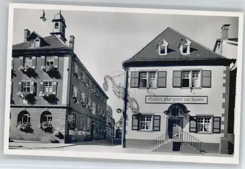 Oberkirch Baden Oberkirch Baden Gasthof Metzgerei Zur Sonne * / Oberkirch /Ortenaukreis LKR