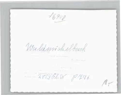 Wald-Michelbach Fliegeraufnahme *