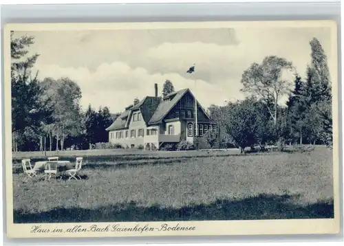 Gaienhofen Haus im alten Bach *