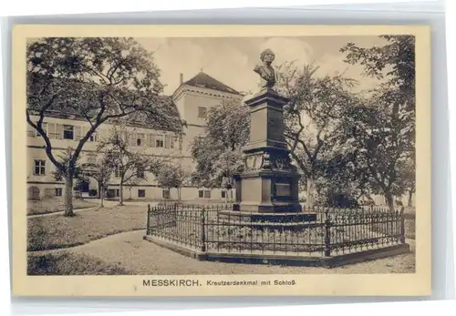 Messkirch Kreutzerdenkmal Schloss x