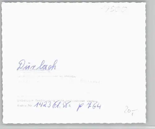 Durlach Fliegeraufnahme *