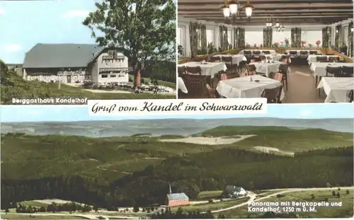 Kandel Waldkirch Breisgau Gasthaus Kandelhof *