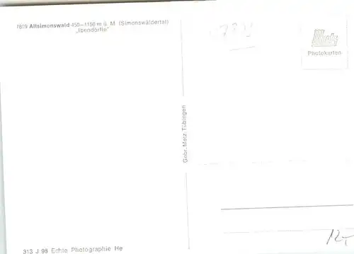 Altsimonswald Ibendoerfle *