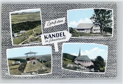 Kandel Waldkirch Breisgau Gasthaus Kandelhof  *