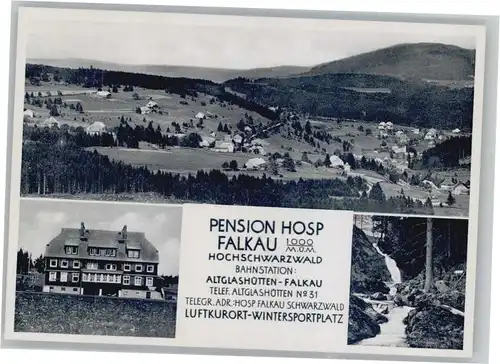 Falkau Pension Hosp *