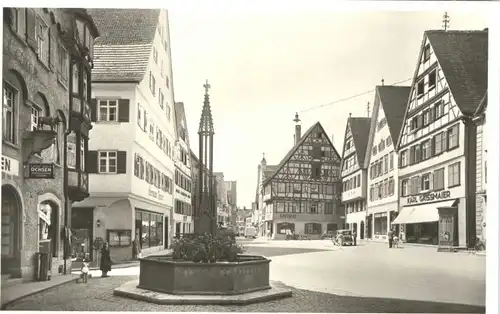 Riedlingen Wuerttemberg Marktplatz Gasthaus Pension Ochsen *