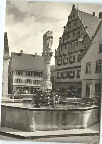 Munderkingen Marktbrunne Rathaus *