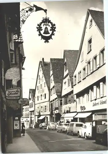 Riedlingen Wuerttemberg Langestrasse Gasthof Glocke Baeckerei Schmidt *