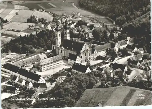 Zwiefalten Fliegeraufnahme Klosterkirche *