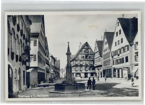 Riedlingen Wuerttemberg Marktplatz *