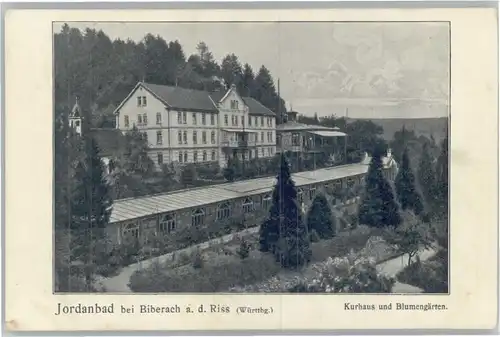 Jordanbad Jordanbad Kurhaus Blumengaerten * / Biberach an der Riss /Biberach LKR