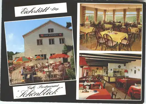 Eichstaett Oberbayern Eichstaett Cafe Restaurant Schoenblick * / Eichstaett /Eichstaett LKR