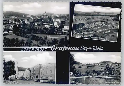 Grafenau Berliner Feriendorf Stadtplatz Schwimmbad *