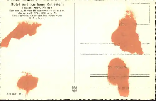 Ruhestein Hotel Kurhaus  *