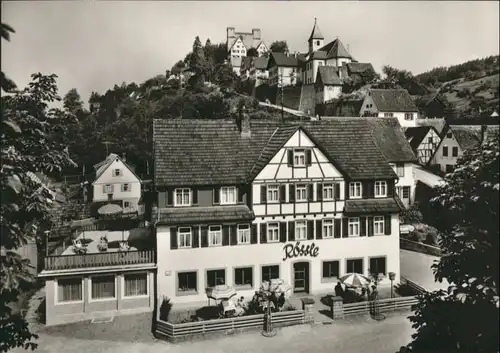 Berneck Altensteig Gasthof Pension Roessle *