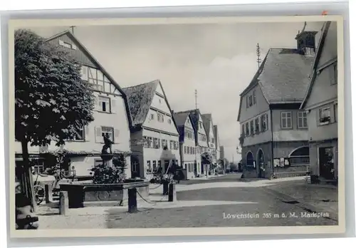 Loewenstein Marktplatz *