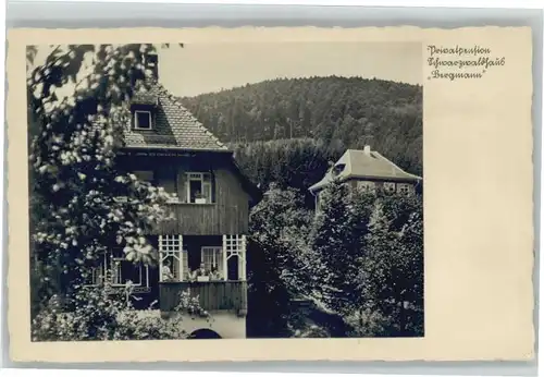 Unterreichenbach Pension Bergmann *