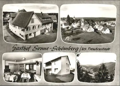 Schoemberg Lossburg Lossburg Gasthof Sonne *