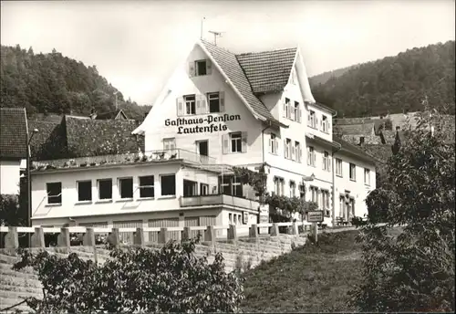 Lautenbach Gernsbach Gasthaus Pension Lautenfelsen *