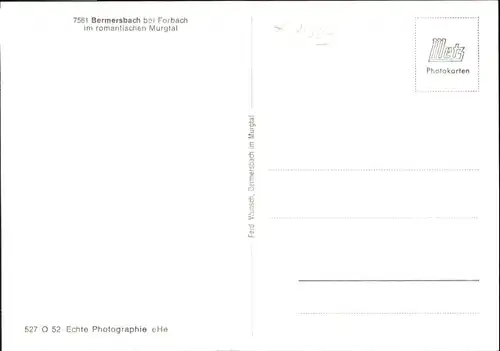 Bermersbach Forbach  *