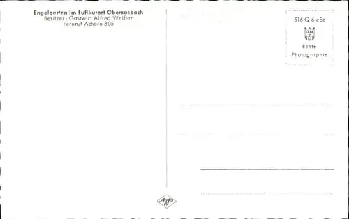 Obersasbach Engelgarten *