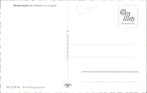 Bermersbach Forbach  *