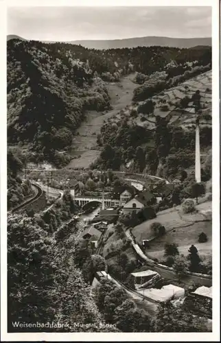 Weisenbach Murgtal Fabrik *