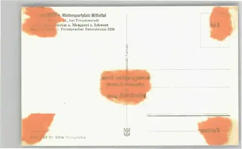 Mitteltal Gasthof zum Schwert *