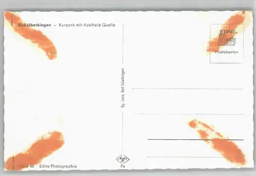 Bad ueberkingen Kurpark Adelheid-Quelle *