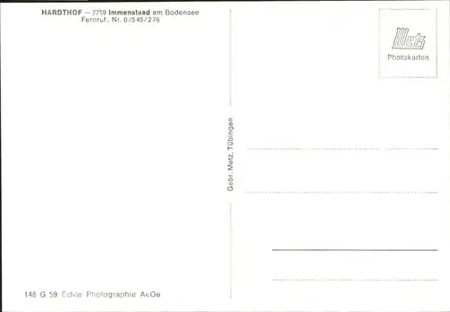 Immenstaad Bodensee Immenstaad Hardthof * / Immenstaad am Bodensee /Bodenseekreis LKR