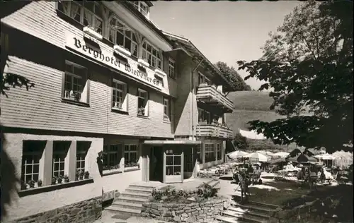 Wieden Schwarzwald Berghotel Wiedener Eck *