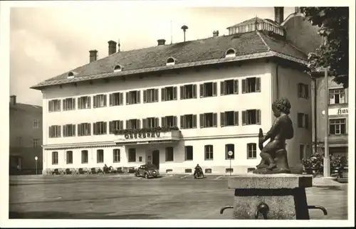 Holzkirchen Oberbayern Hotel Gaststaette Oberbraeu *