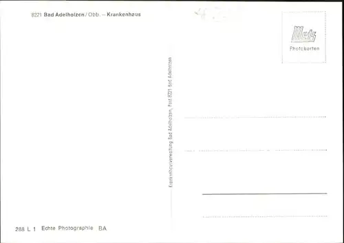 Bad Adelholzen Krankenhaus *