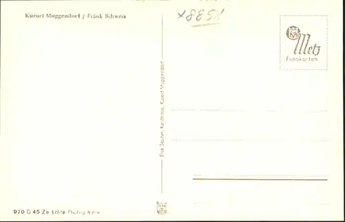 Muggendorf Fraenkische Schweiz *