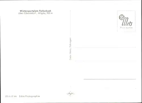 Tiefenbach Oberstdorf  *