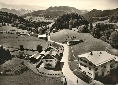 Tiefenbach Oberstdorf Fliegeraufnahme Allgaeu *