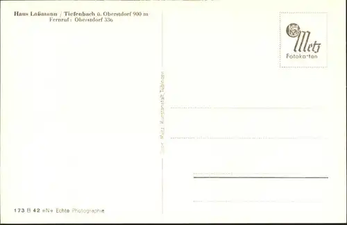 Tiefenbach Oberstdorf Haus Lassmann *
