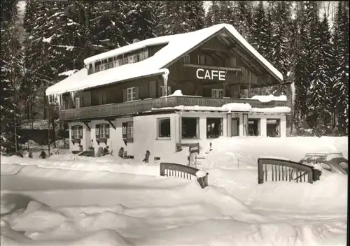 Tiefenbach Oberstdorf Allgaeu Gasthof Cafe Jaegerwinkel *