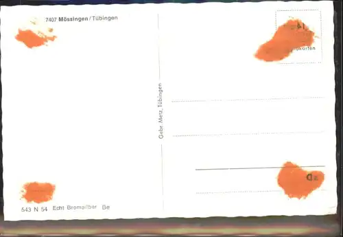 Moessingen Tuebingen *