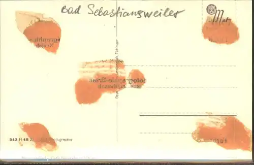 Bad Sebastiansweiler [Handschriftlich] *