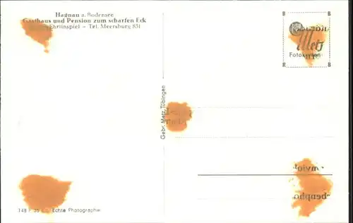 Hagnau Bodensee Gasthaus Pension zum scharfen Eck *