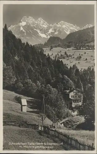 Tiefenbach Oberstdorf Maedelegabelgruppe *