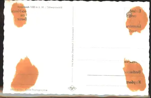 Eisenbach Schwarzwald  *