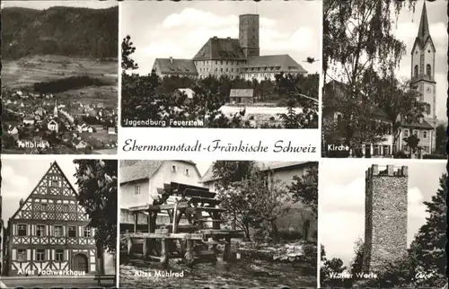 Ebermannstadt Fachwerkhaus Jugendburg Feuerstein Waller Warte *